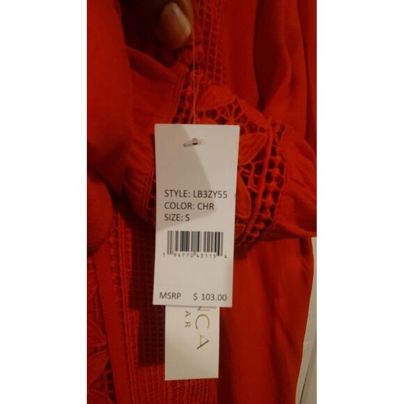 La Blanca Swim Cover Up Size Small , Tunic Boho Beach Cruise Vacation - Picture 2 of 4